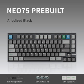 Neo75 Prebuilt Keyboard 75% Layout Mechanical Keyboard – LumeKeebs