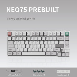 Neo75 Prebuilt Keyboard 75% Layout Mechanical Keyboard – LumeKeebs