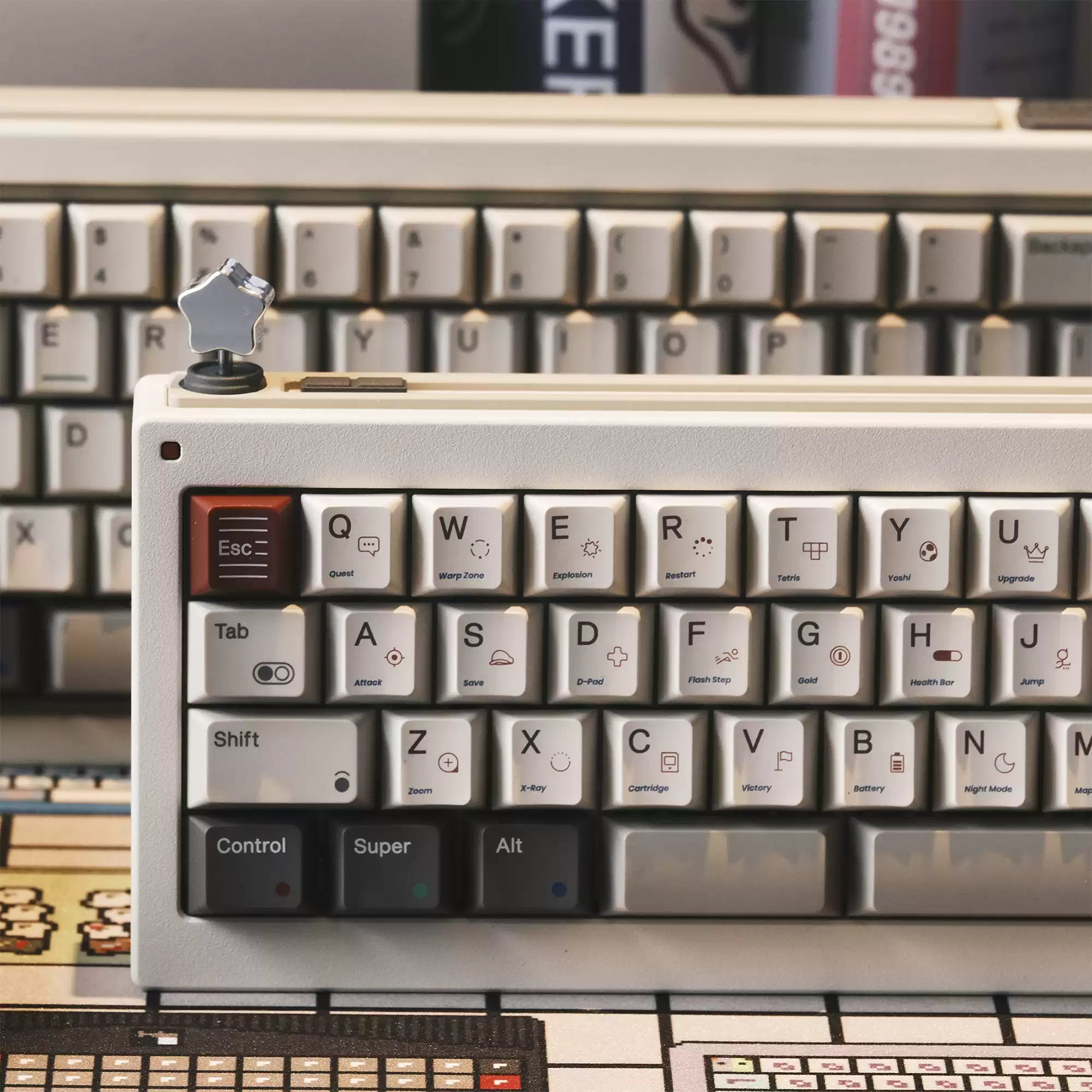 80Retro Tutkeys Gameboy Keycaps – Cherry Profile All in One Set