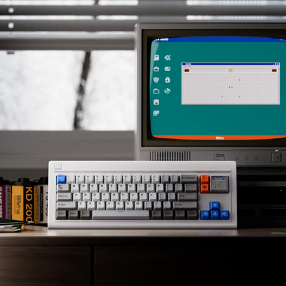 80Retros Win 1998 Keycaps – PBT Cherry Profile Keycap Set (All in One)