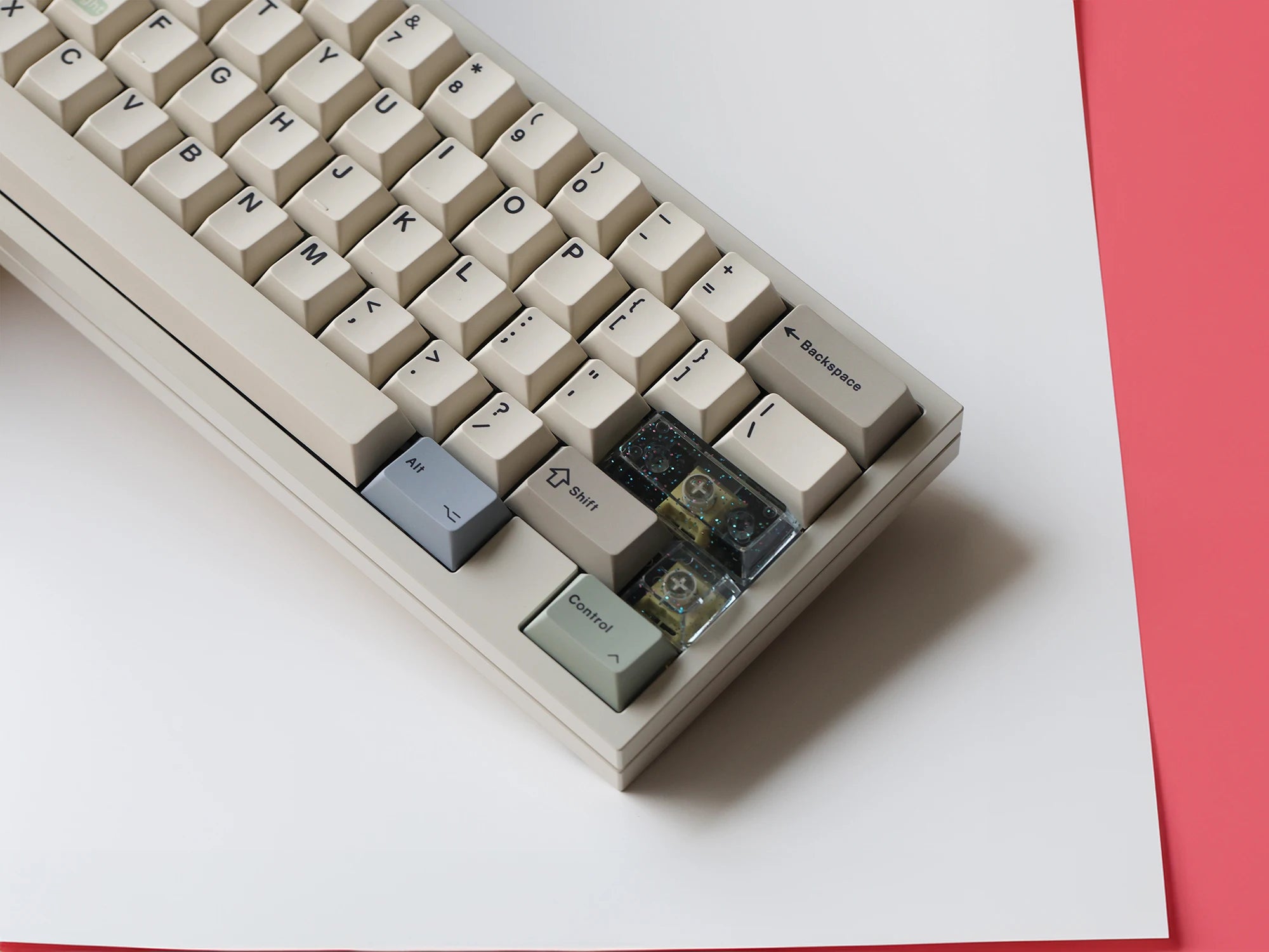 JKDK Retro Keycap Set Cherry Profile PBT Dye-Subbed