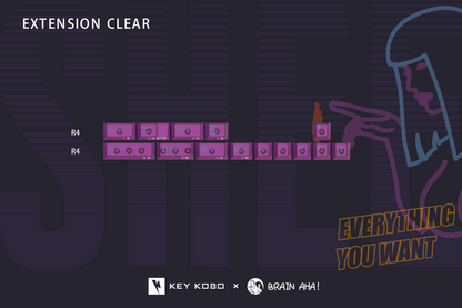 Keykobo SHEE PBT Custom Keycaps for Mechanical Keyboards