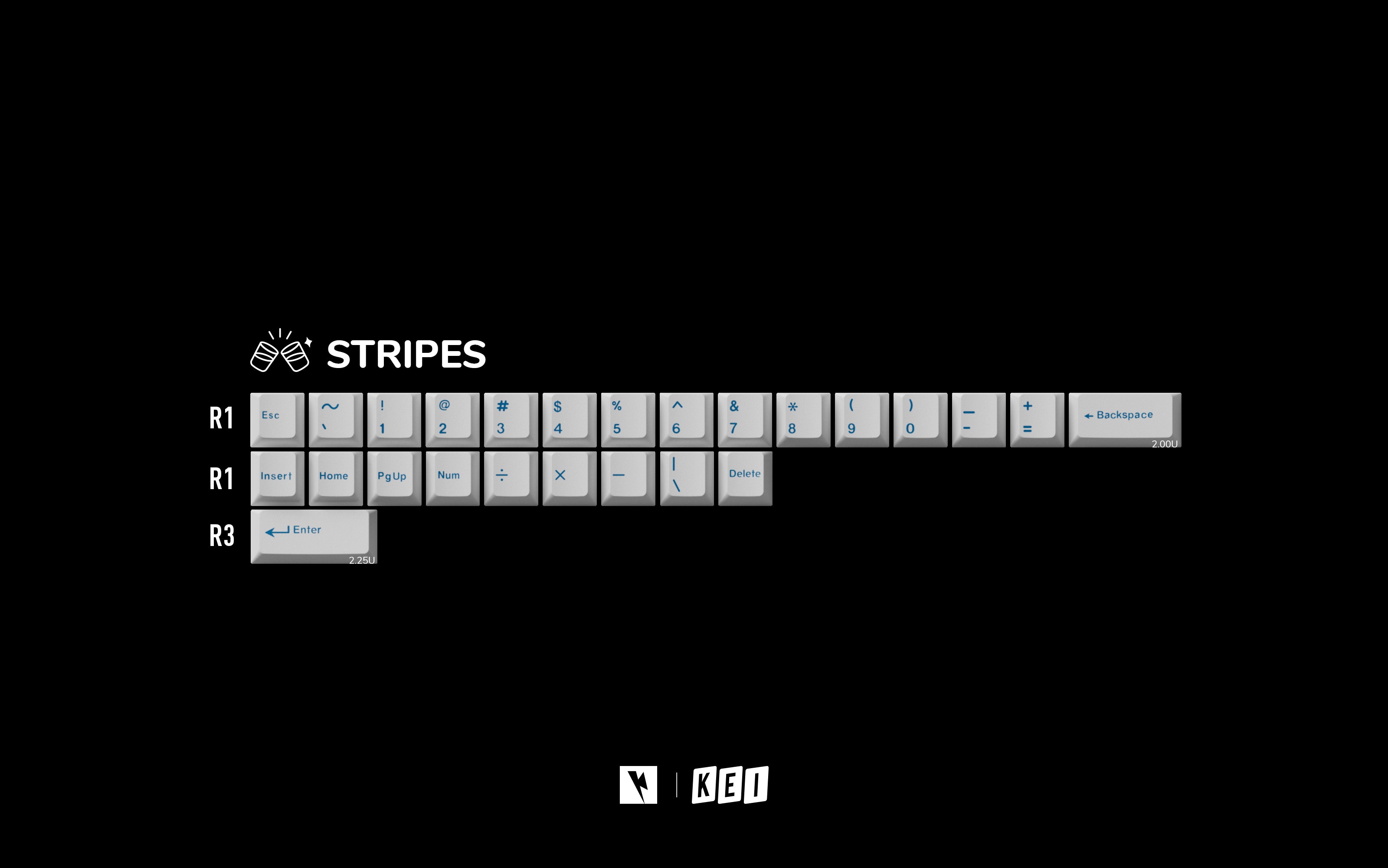 Keykobo Soju ABS Double-shot Keycap Set