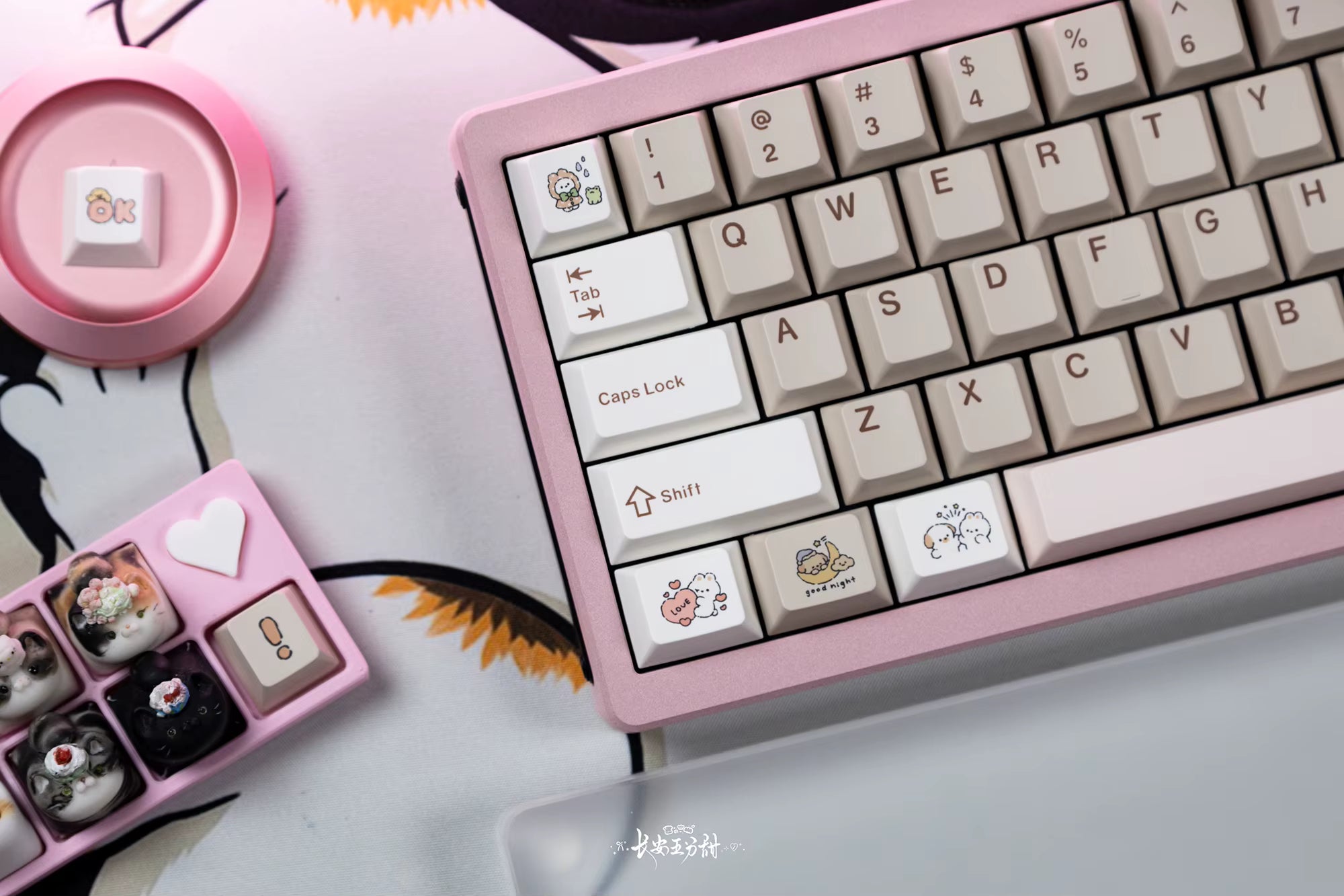 JKDK  Vintage Fairy Tale Keycap Set Cherry Profile PBT Dye-Subbed