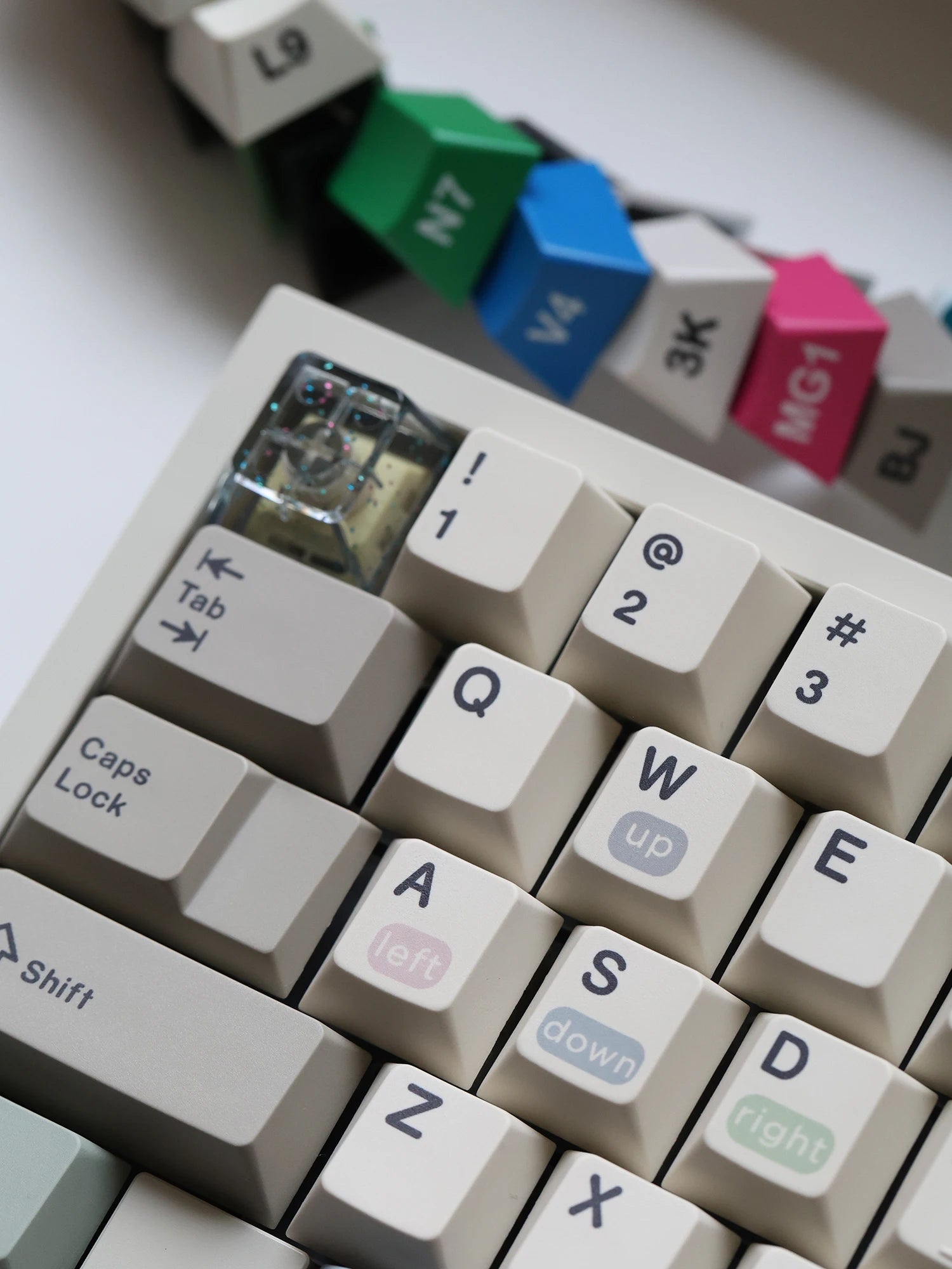 JKDK Retro Keycap Set Cherry Profile PBT Dye-Subbed