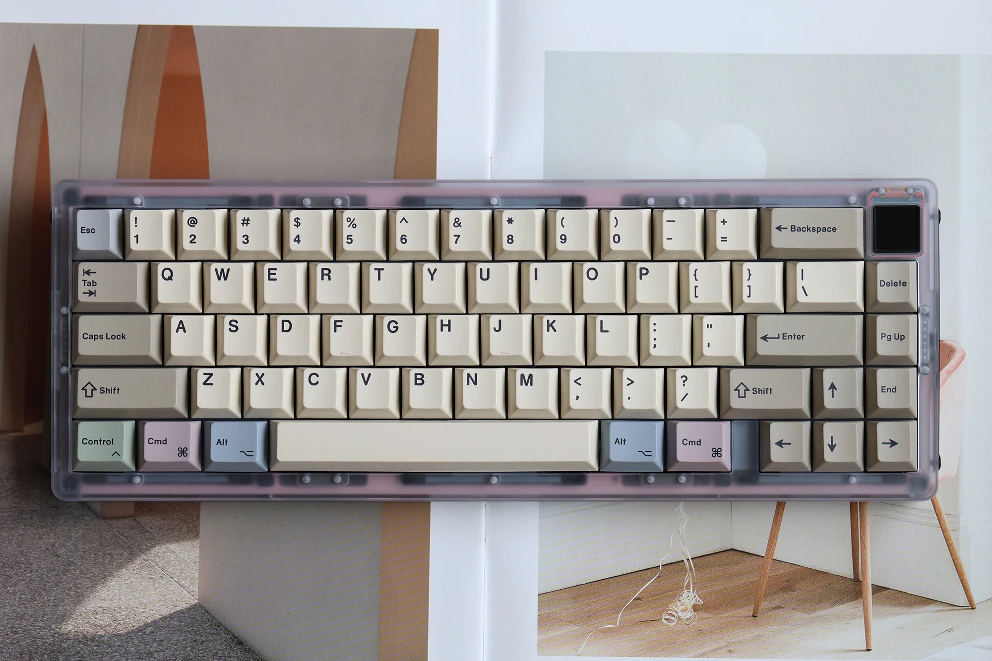 JKDK Retro Keycap Set Cherry Profile PBT Dye-Subbed