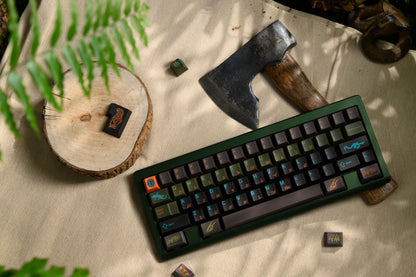 Keykobo Komodo ABS Double-shot Keycap Set