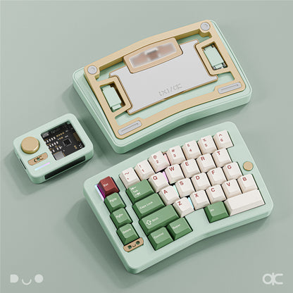 Qwertykeys QK Alice Duo - Split Ergonomic Mechanical Keyboard Pre-Order Mint