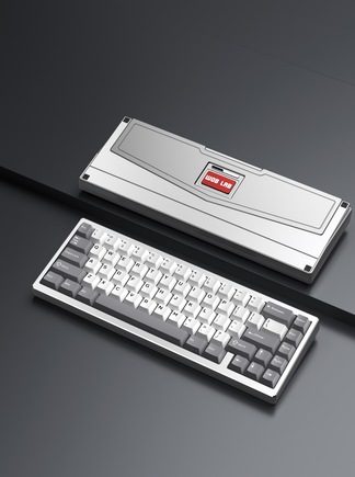 WOBKEY Zen65 Mechanical Keyboard – Premium 65% RGB, Hot-Swappable, Tri ...