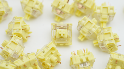 Gateron Fruit Jelly Banana Heavy Tactile Switches (10PCS)