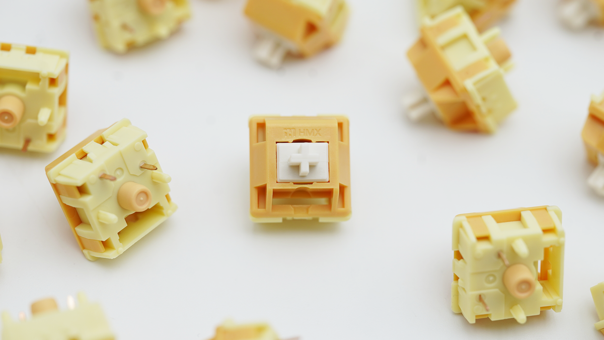 HMX Creamy Yolk Linear Switches (10PCS)