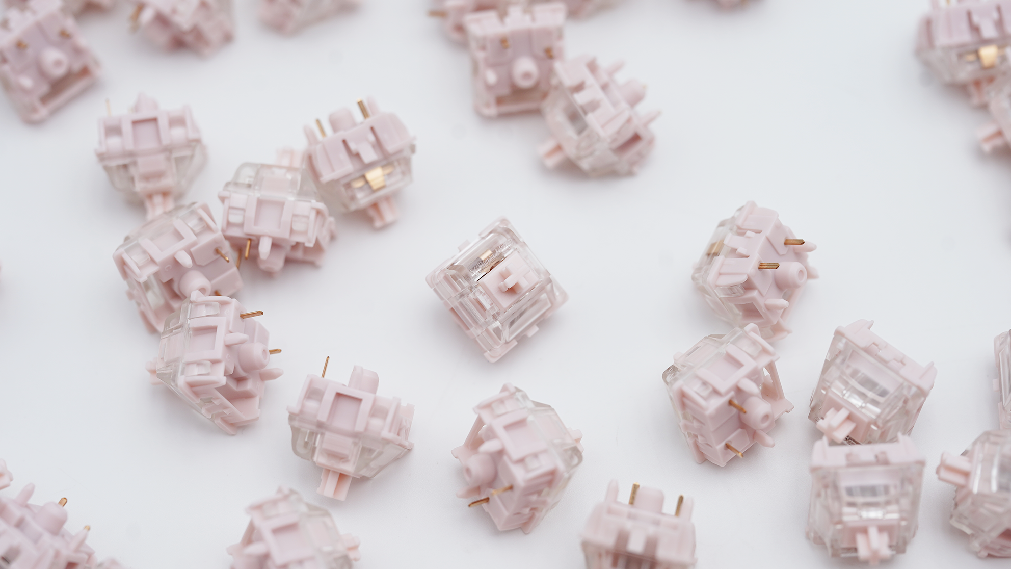 Gateron Fruit Jelly Strawberry Linear Switches (10PCS)