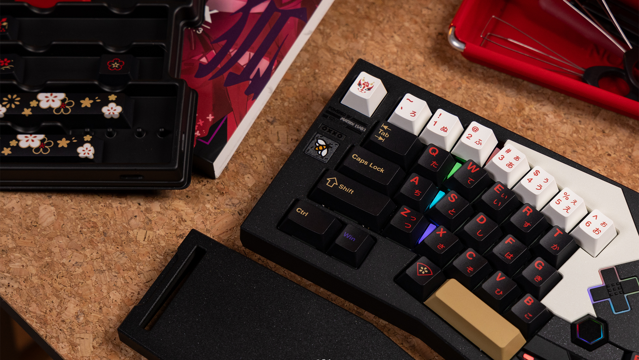 TUTKEYS AC Red Fox Keycaps