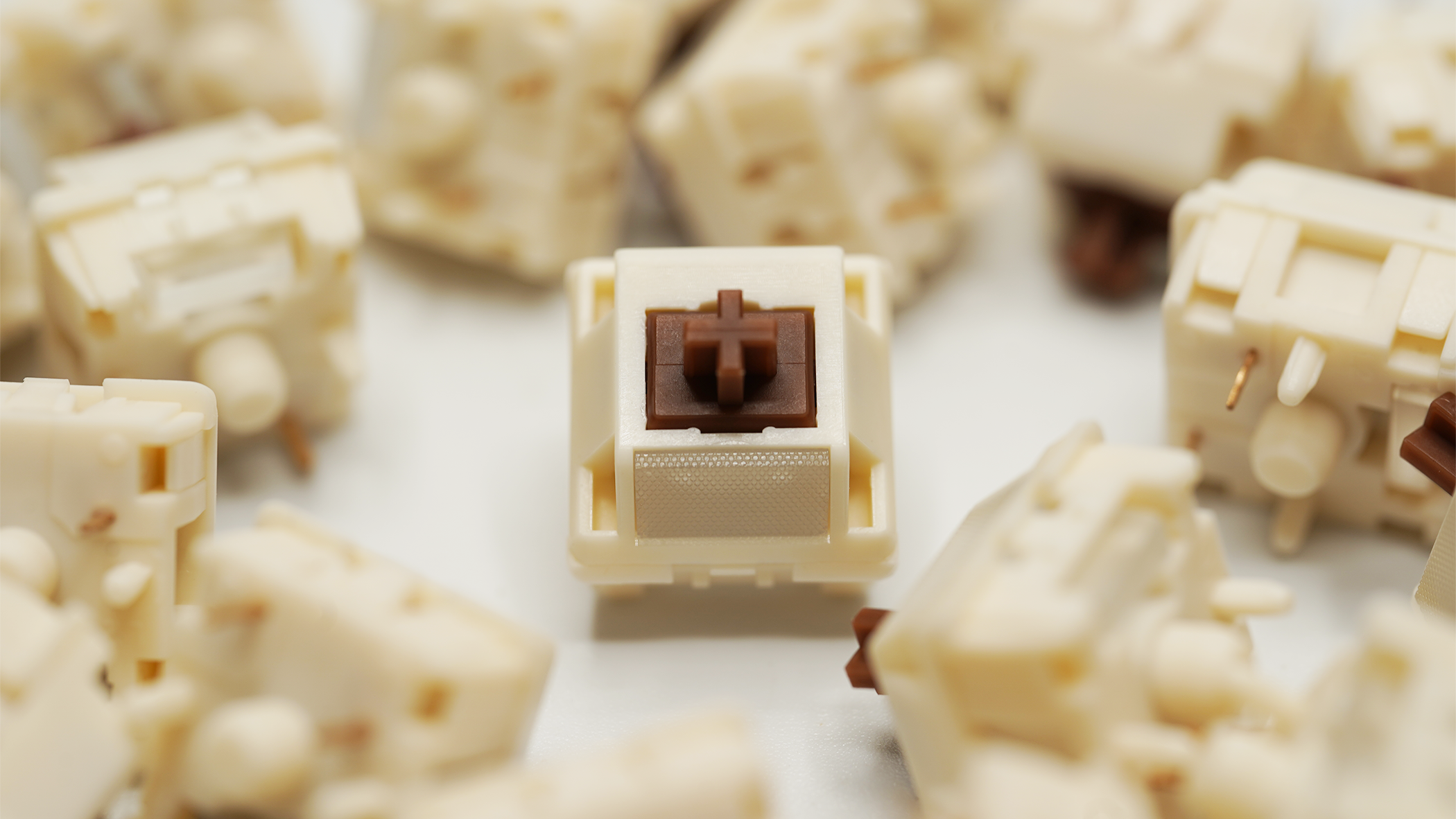 HMX Caramel Pudding Linear Switches (10PCS)