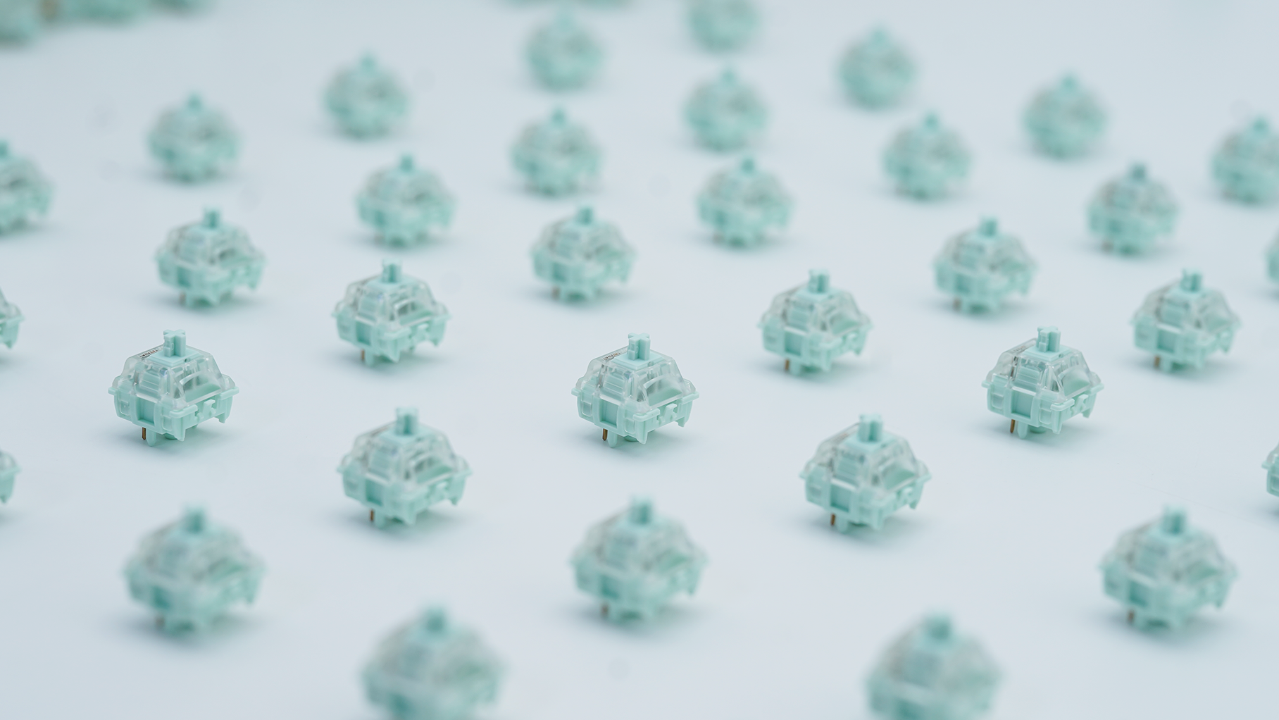 Gateron Fruit Jelly Mint Silent Linear Switches (10PCS)