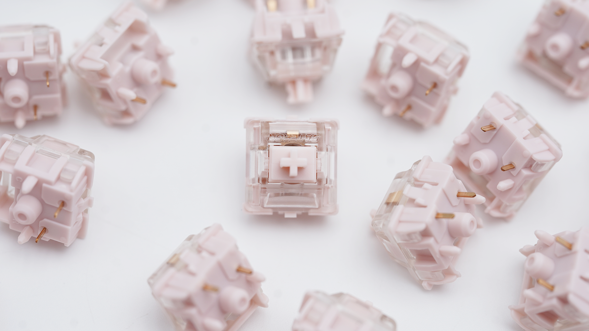 Gateron Fruit Jelly Strawberry Linear Switches (10PCS)