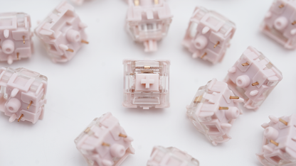 Gateron Fruit Jelly Strawberry Linear Switches (10PCS)