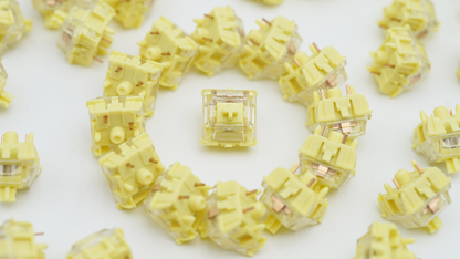 Gateron Fruit Jelly Banana Heavy Tactile Switches (10PCS)