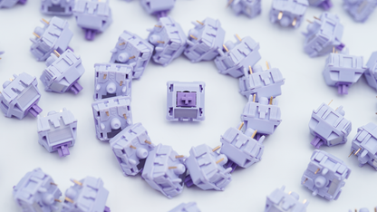 Wingtree YG Purple Bud Tea Tactile Switches (10PCS)