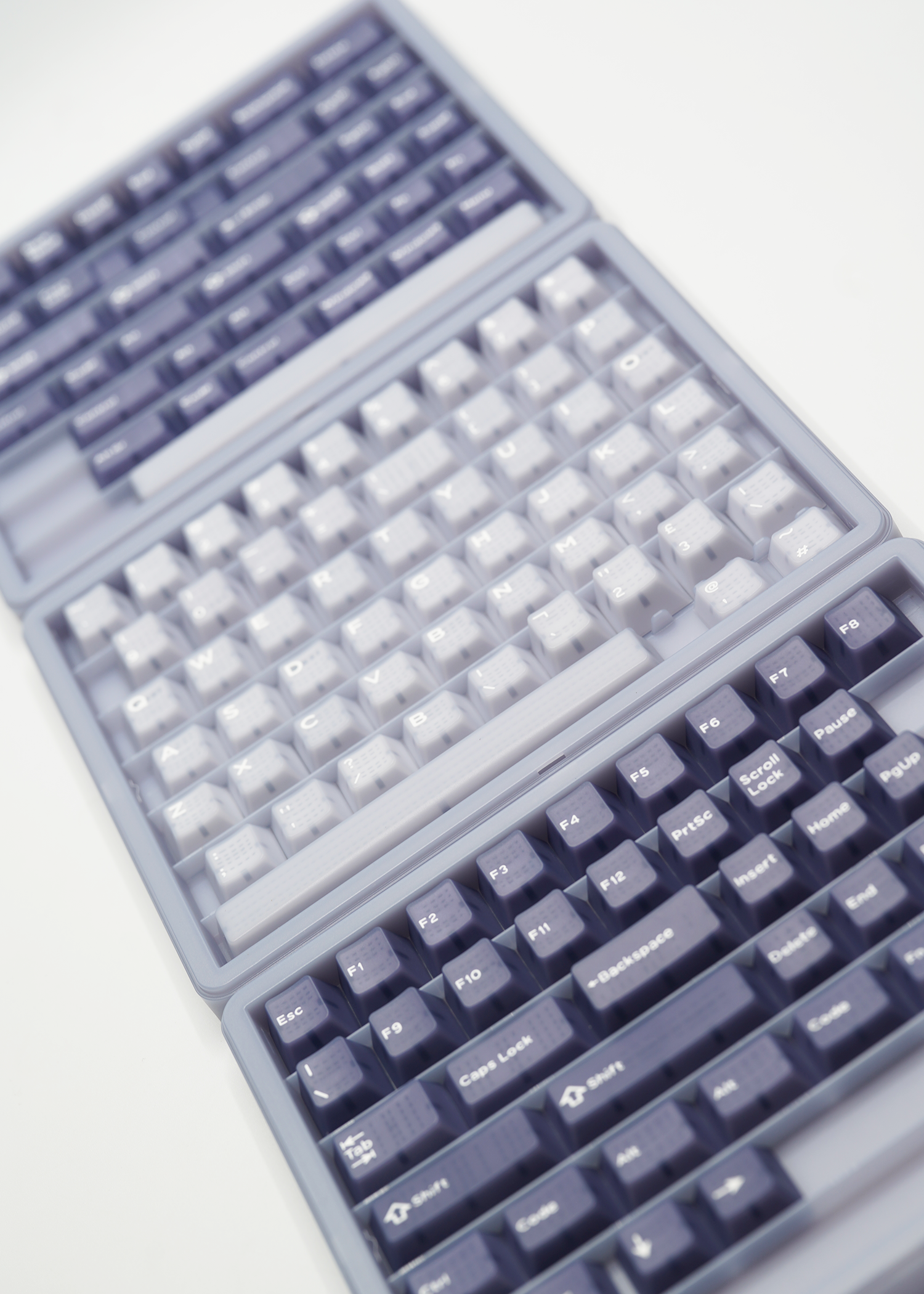 Domikey HUSH Deep Sea Backlit Translucent Keycaps