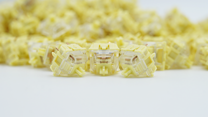 Gateron Fruit Jelly Banana Heavy Tactile Switches (10PCS)
