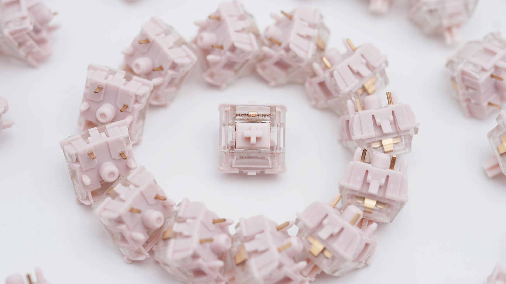 Gateron Fruit Jelly Strawberry Linear Switches (10PCS)