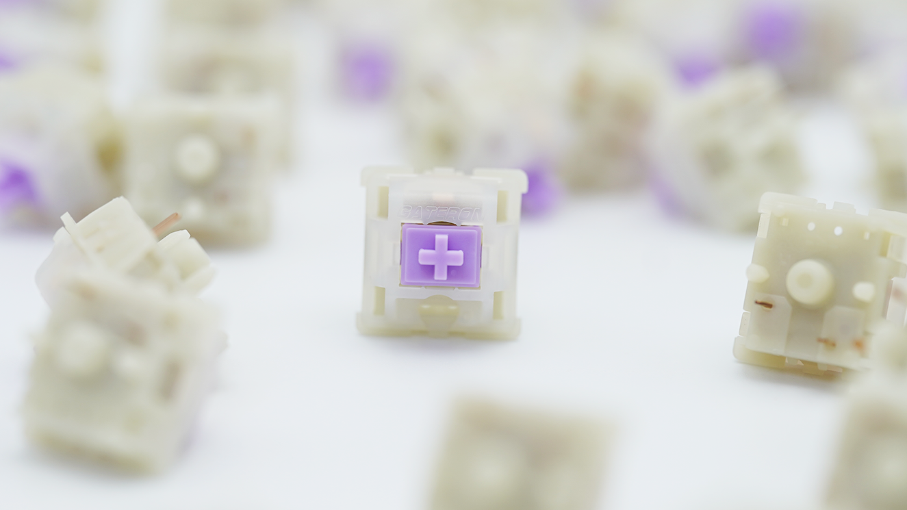 Gateron Milky pro Silent Tactile Switches (10PCS)