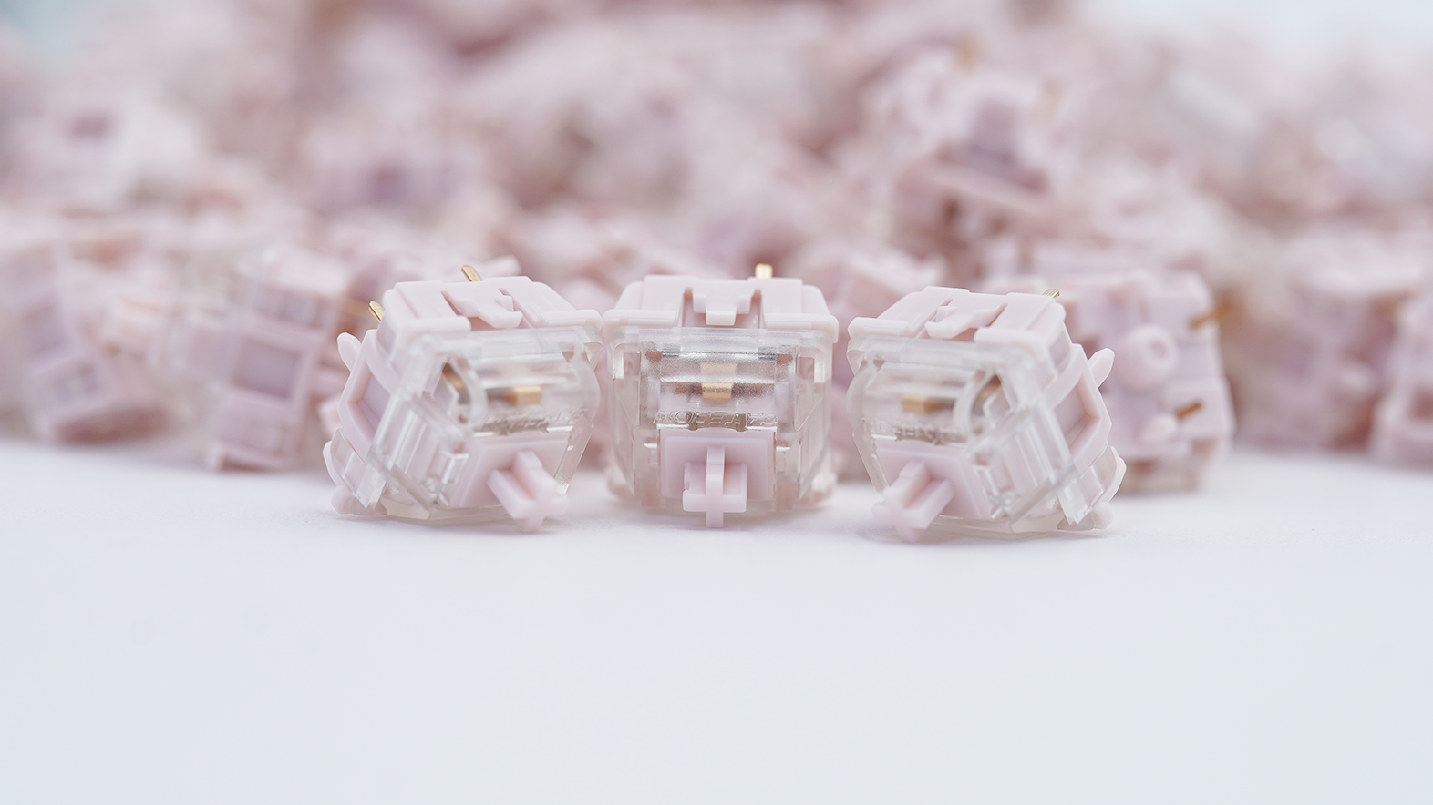 Gateron Fruit Jelly Strawberry Linear Switches (10PCS)