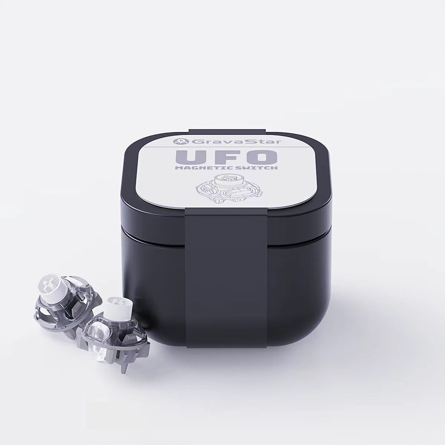 Gravastar Silver Mist UFO Magnetic Linear Switches (10PCS)