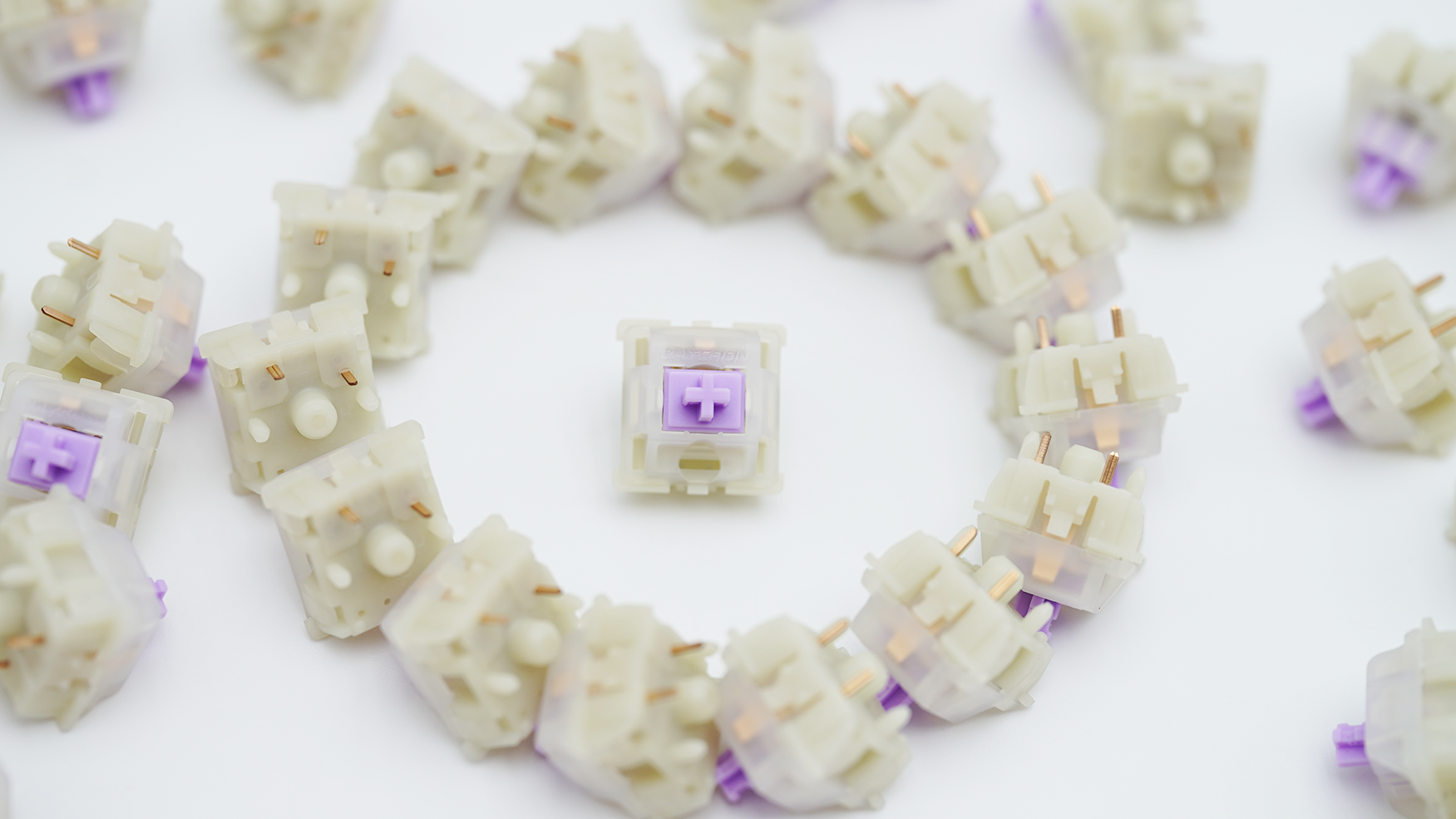 Gateron Milky pro Silent Tactile Switches (10PCS)