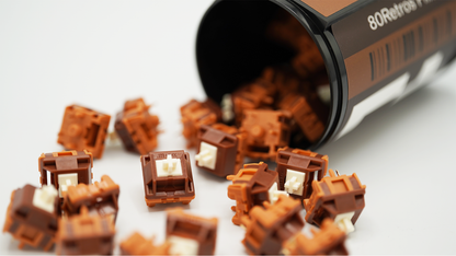 HMX x 80Retro Volume 0-T Silent Tactile Switches