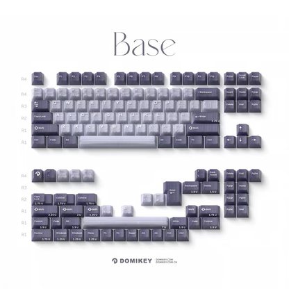 Domikey HUSH Deep Sea Backlit Translucent Keycaps