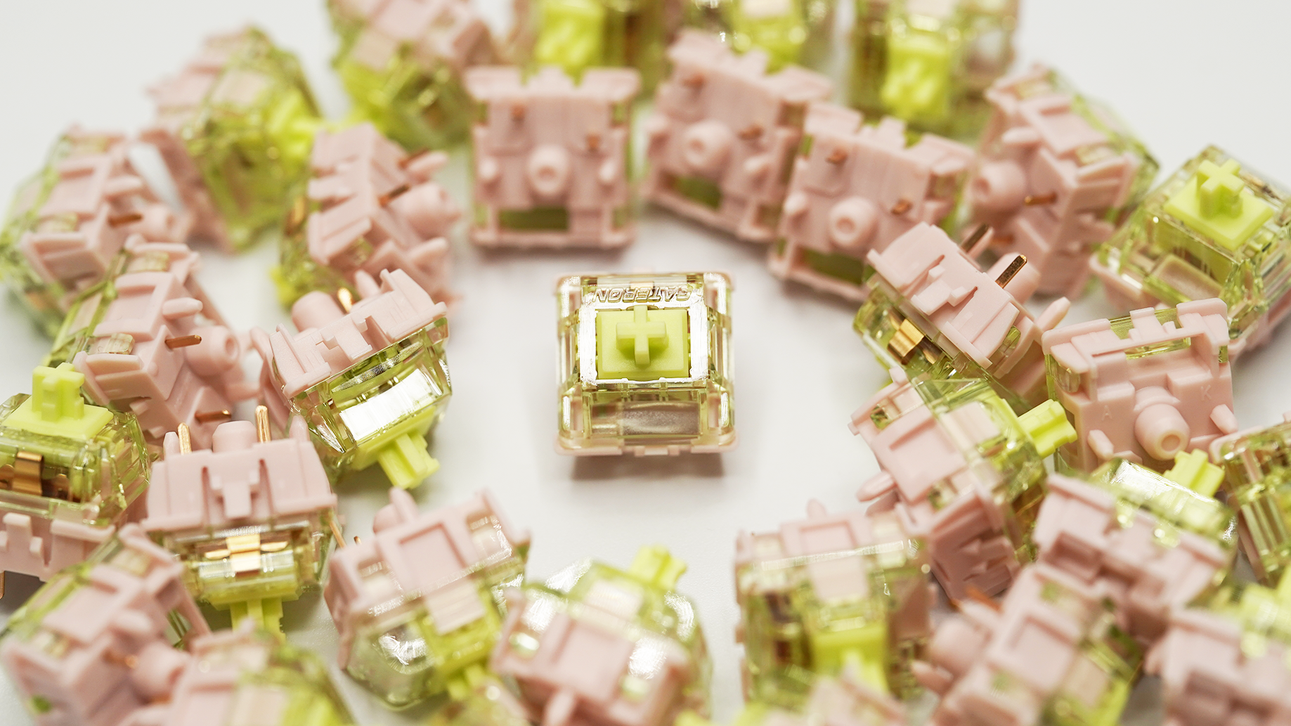 GATERON Harmonic Clicky Tactile Switches (10PCS)