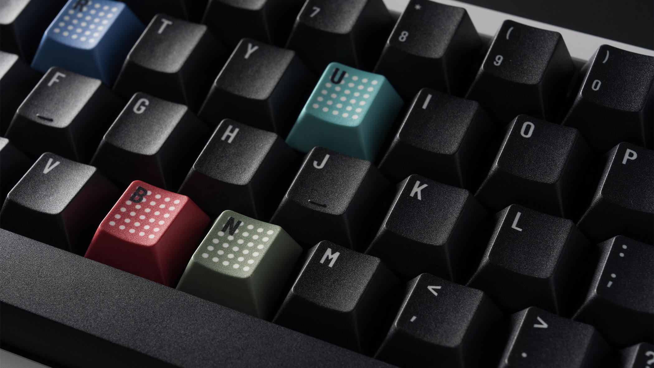 Tutkeys AG1921 DARK Braun Keycap Set