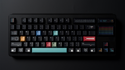Tutkeys AG1921 DARK Braun Keycap Set