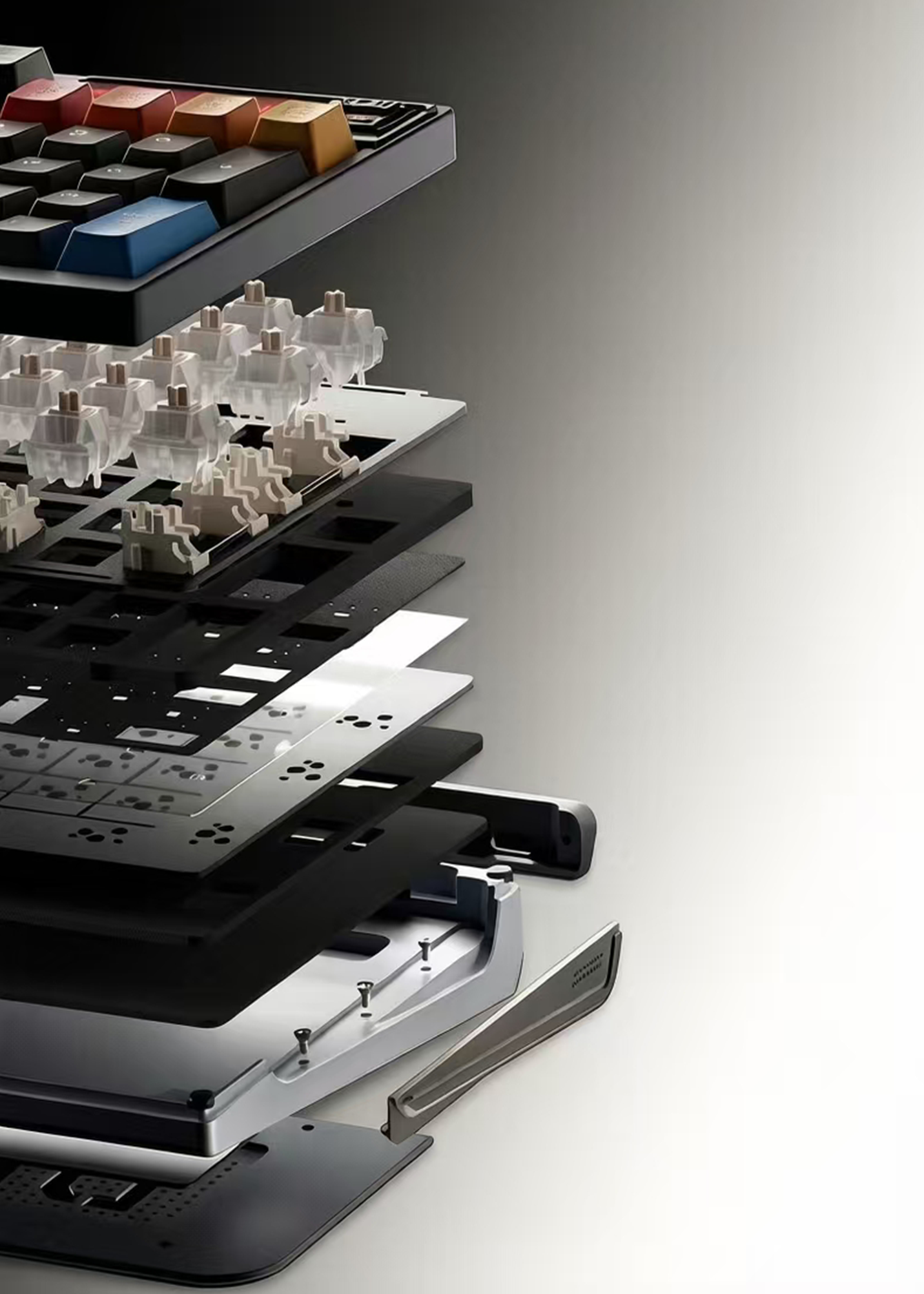 TickType DP104 Tri-Mode Aluminum Mechanical Keyboard