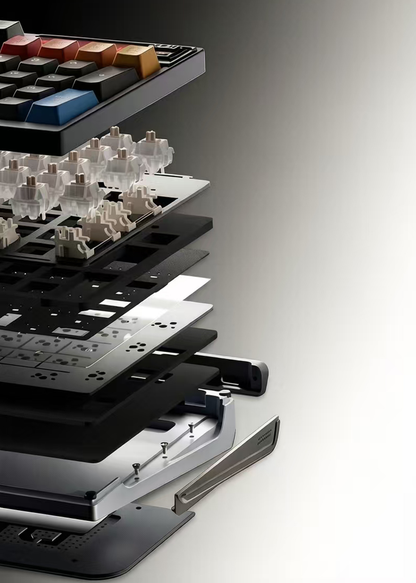 TickType DP104 Tri-Mode Aluminum Mechanical Keyboard