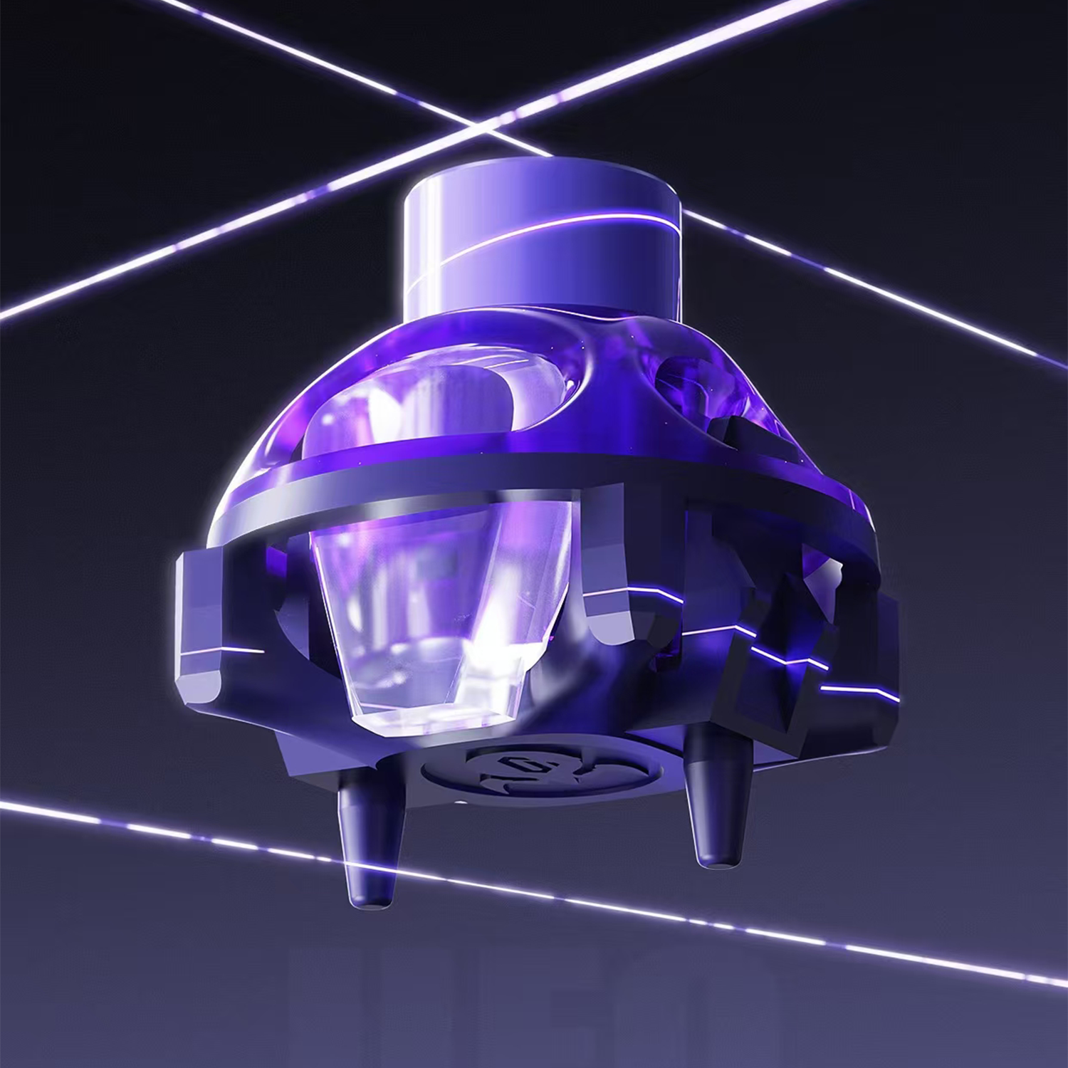 Gravastar Purple Phantom UFO Magnetic Linear Switches (10PCS)
