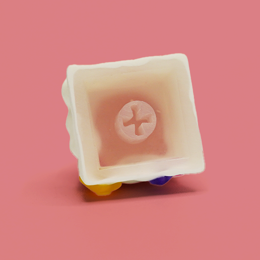Chiikawa Kirby Cloud Artisan Keycaps