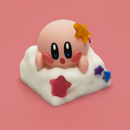 Chiikawa Kirby Cloud Artisan Keycaps