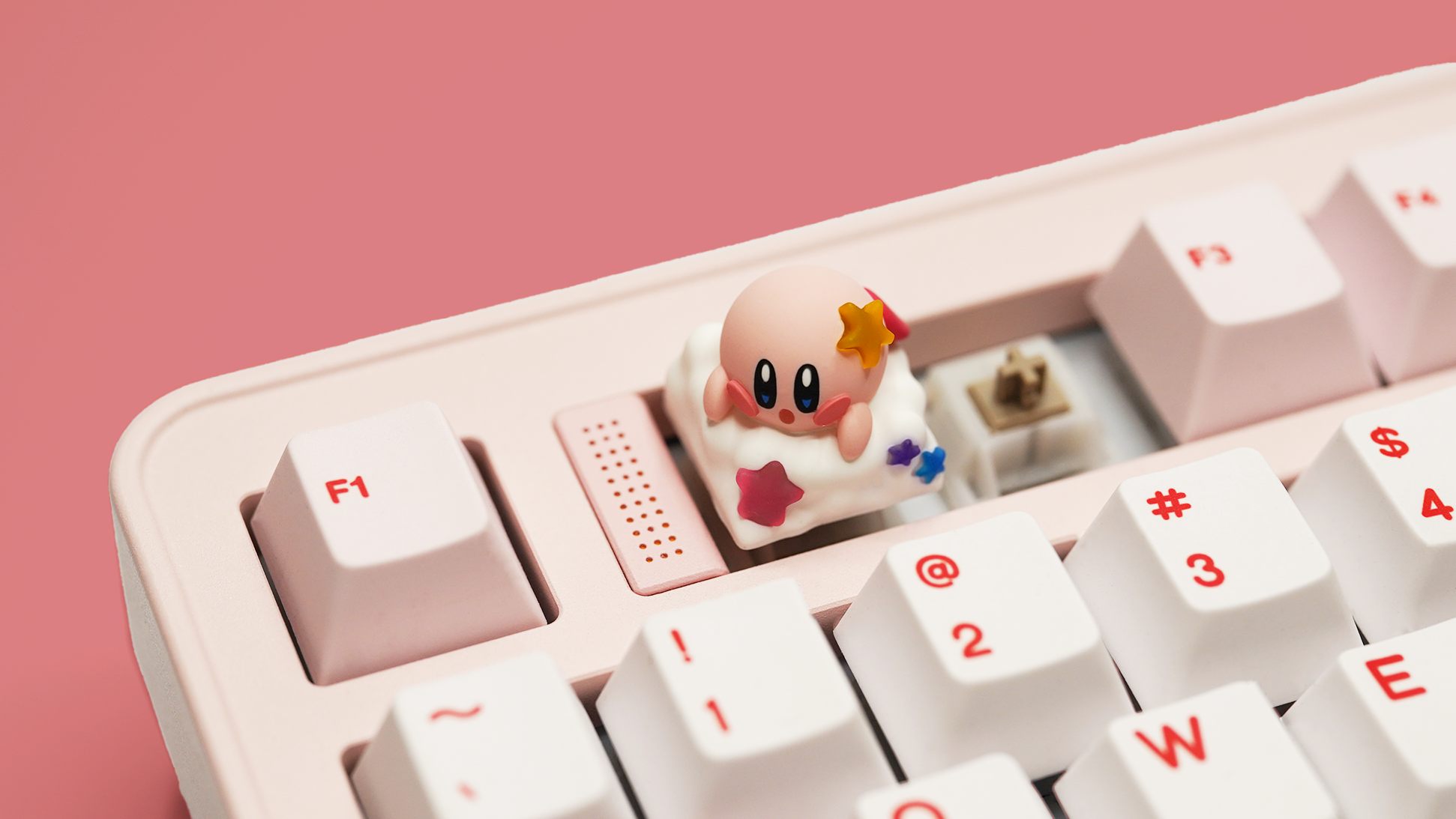 Chiikawa Kirby Cloud Artisan Keycaps