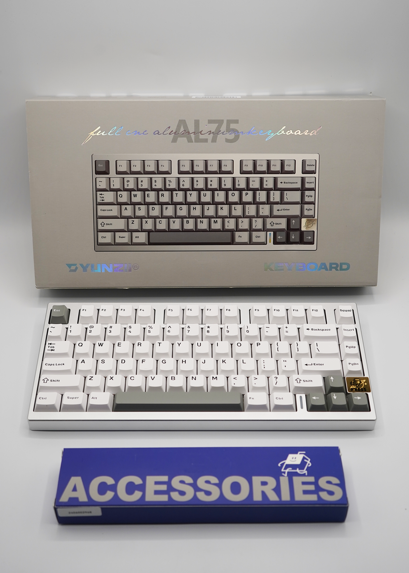 YUNZII AL75 CNC Aluminum Wireless Mechanical Keyboard