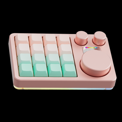 MMD KM16 Pro Wireless Aluminum Macropad | QMK/VIA Programmable Numpad