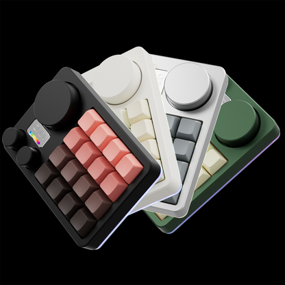 MMD KM16 Pro Wireless Aluminum Macropad | QMK/VIA Programmable Numpad