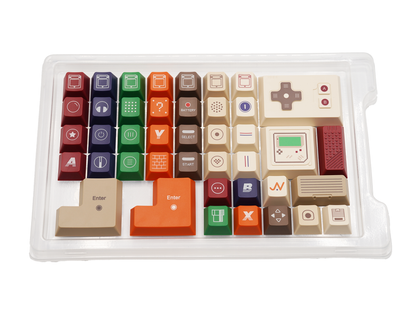 80Retro Tutkeys Gameboy Keycaps – Cherry Profile All in One Set