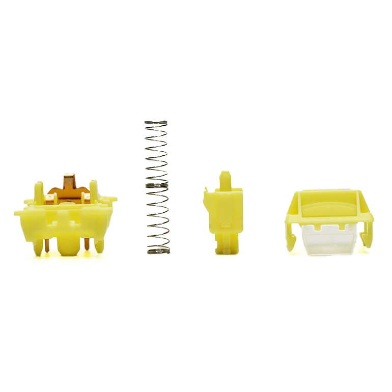 Gateron Full POM Smoothie Banana Tactile Switches (10PCS)