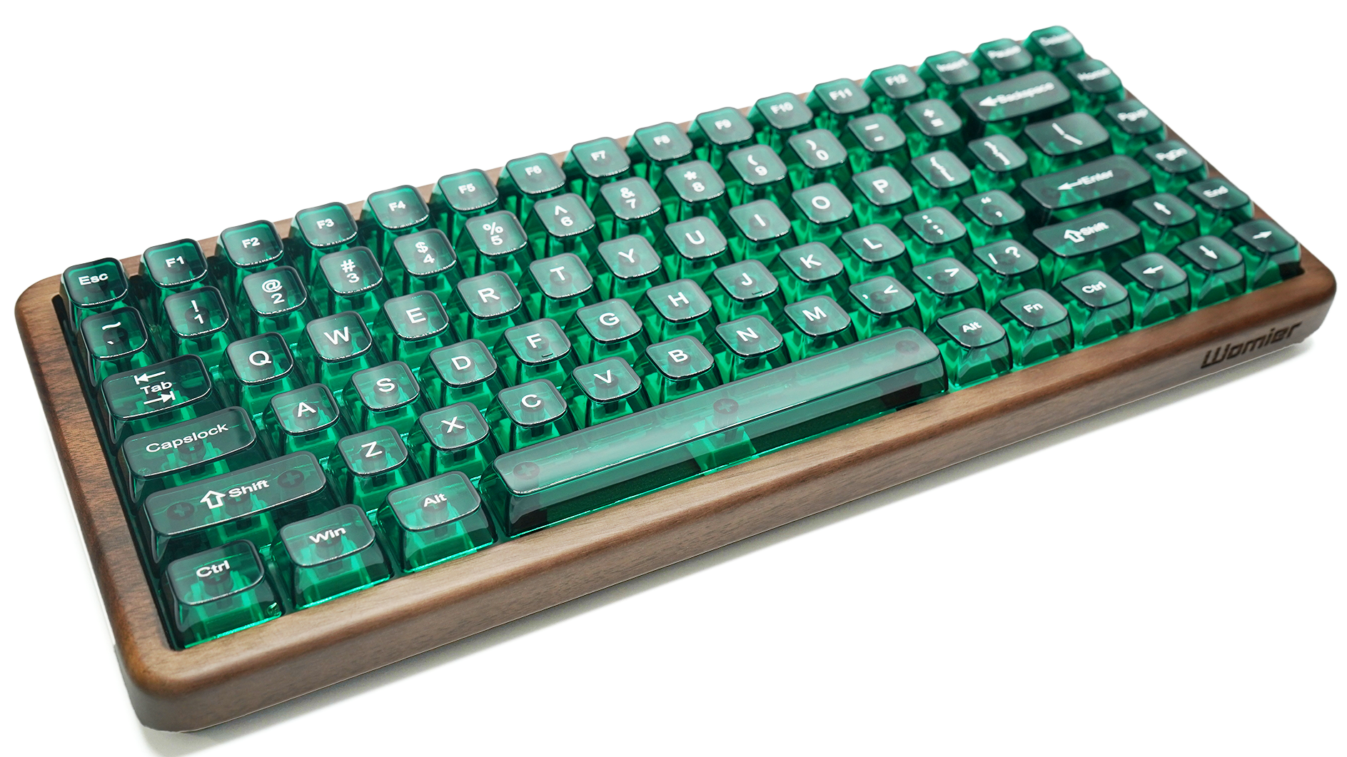 Womier WD75 V2 75% Wireless Wooden Keyboard