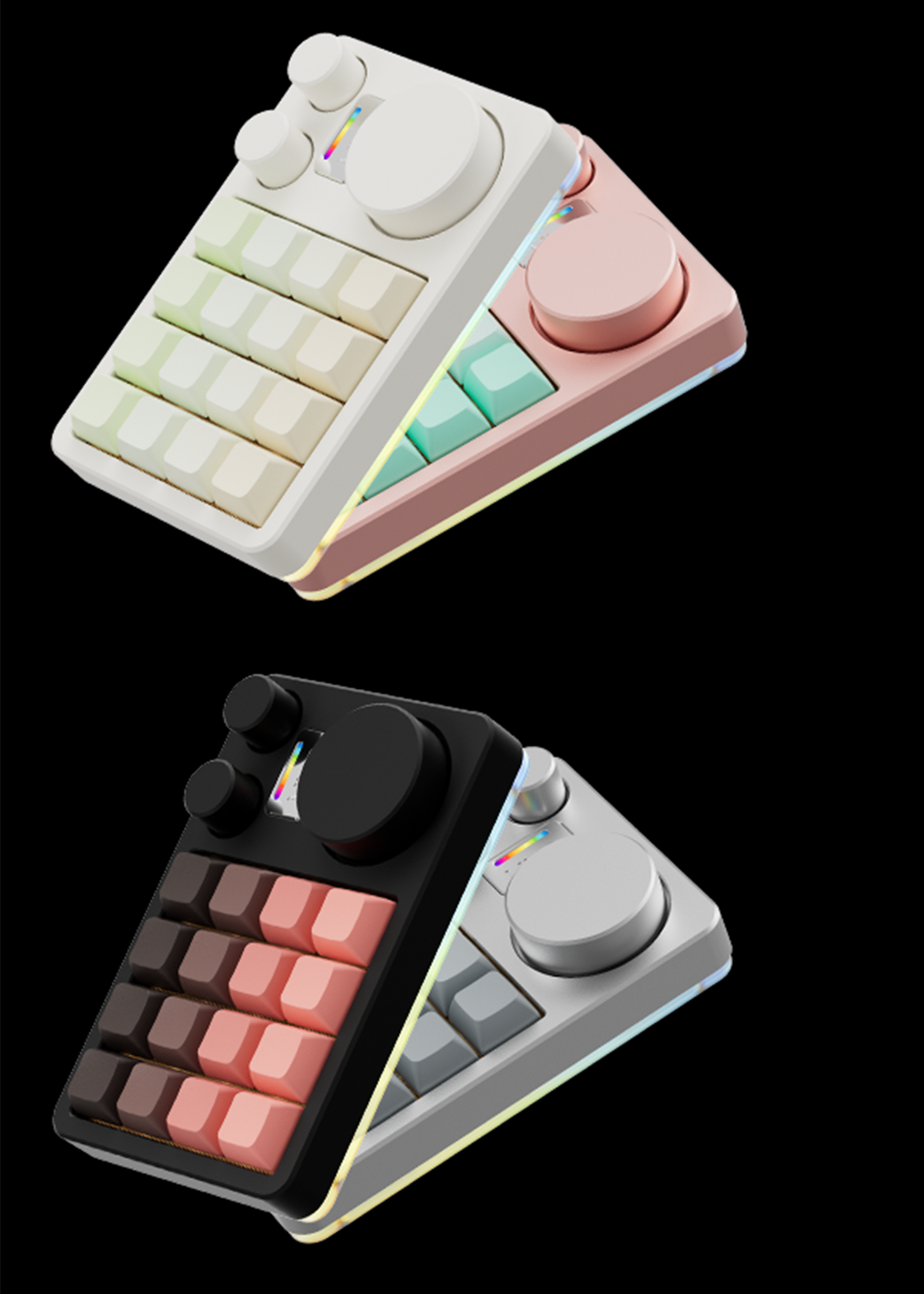MMD KM16 Pro Wireless Aluminum Macropad | QMK/VIA Programmable Numpad