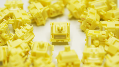 Gateron Full POM Smoothie Banana Tactile Switches (10PCS)