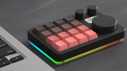 MMD KM16 Pro Wireless Aluminum Macropad | QMK/VIA Programmable Numpad